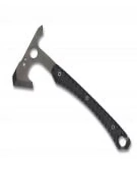 Black G-10 D2 PlainEdge Tomahawk P693612