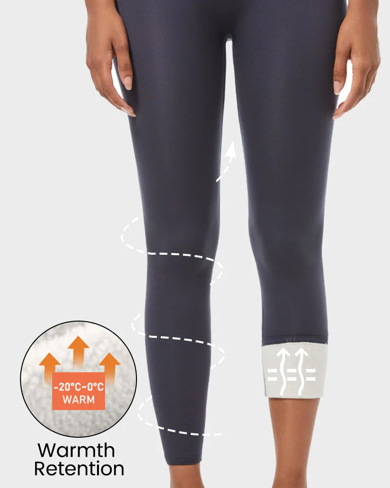 High Waist Fleece Lined Leggings Y226723