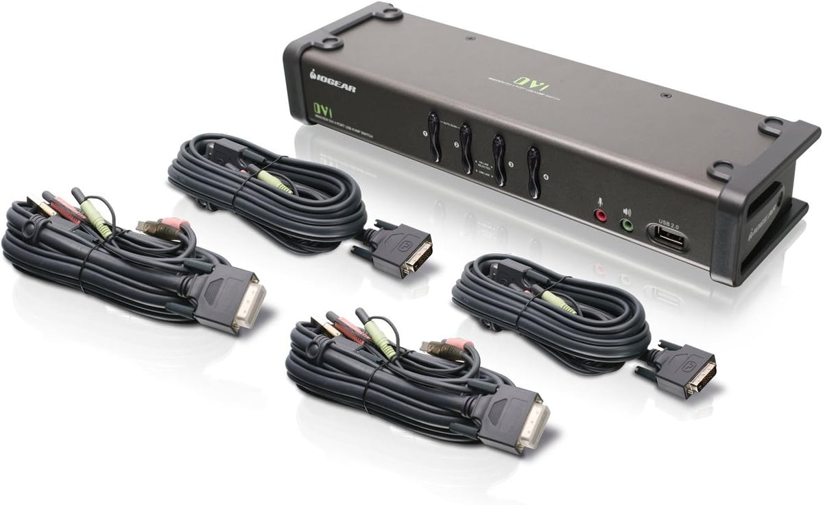 4-Port DVI KVMP Switch J55119