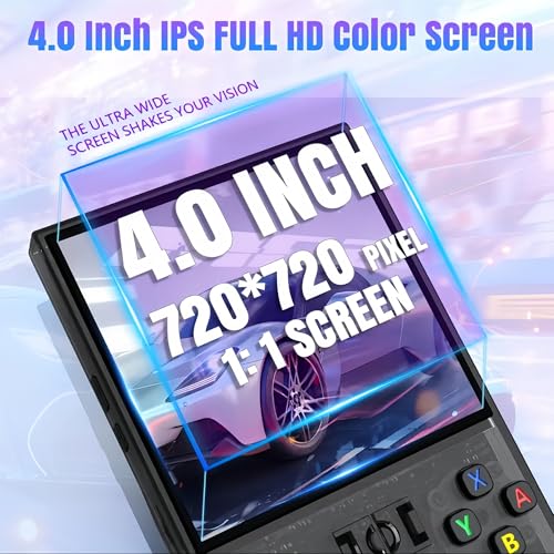 Retro Handheld Game Console 64GB 4.0-inch IPS Screen G376