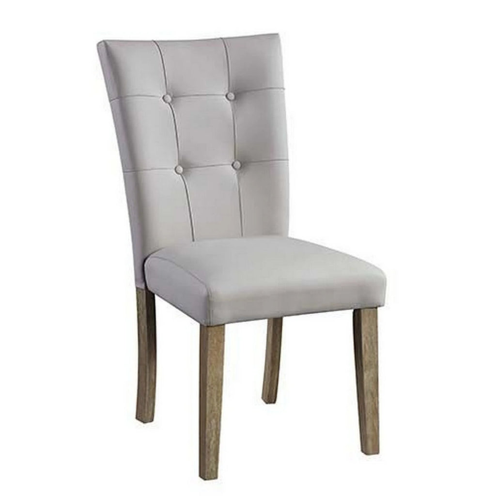 White Oak Set of 2 Side Chair P4174