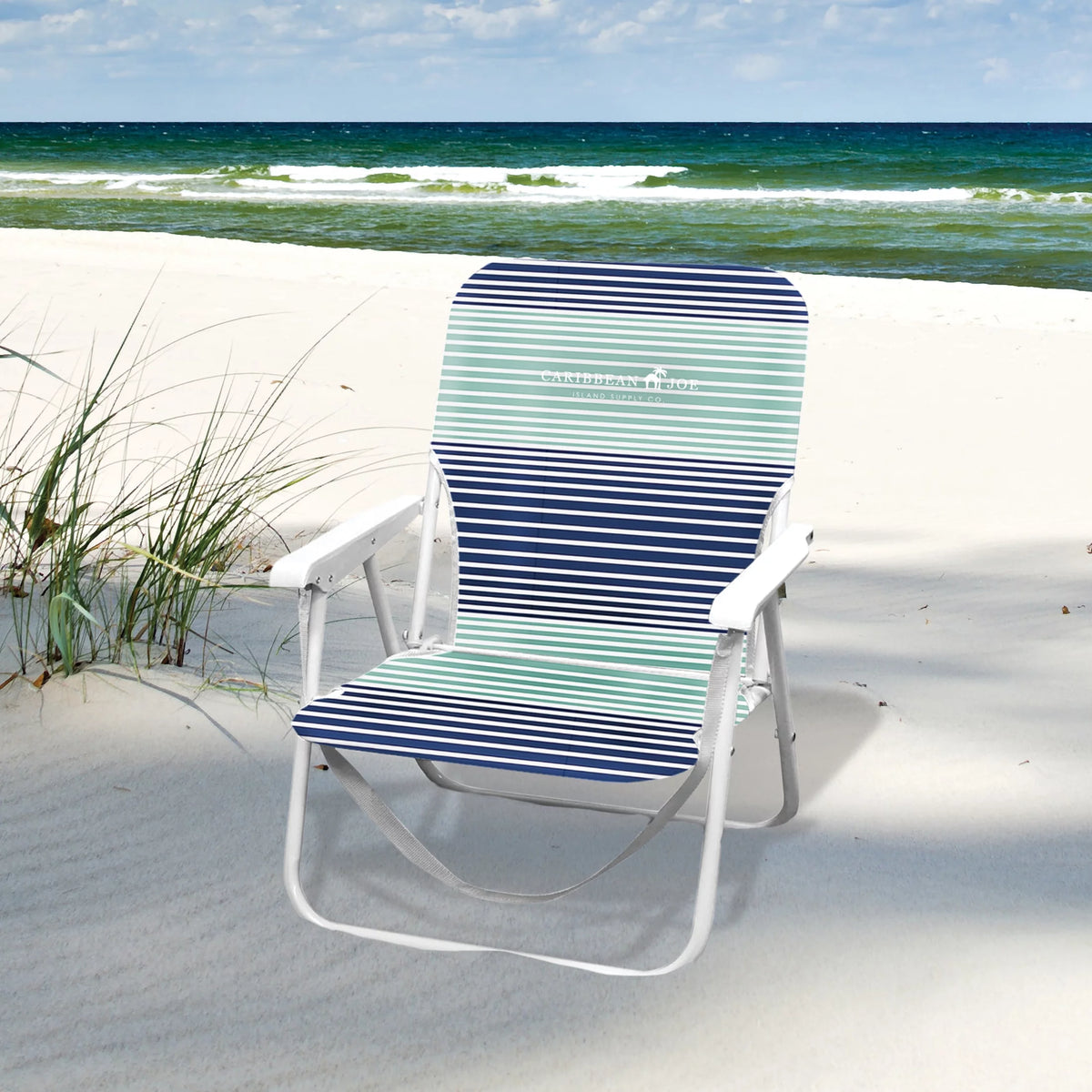 Folding Beach Chair with Armrests Q14492