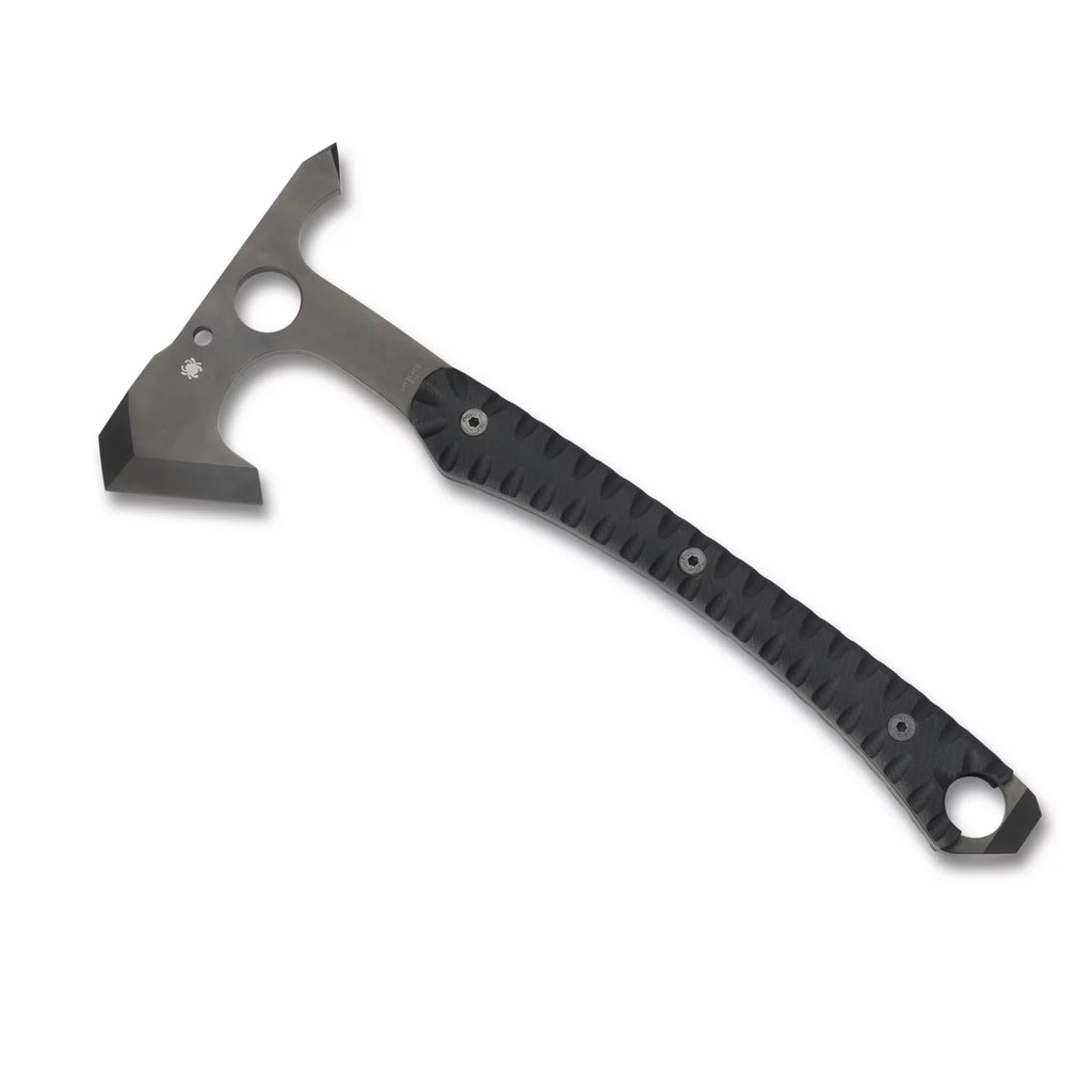 Black G-10 D2 PlainEdge Tomahawk P693612