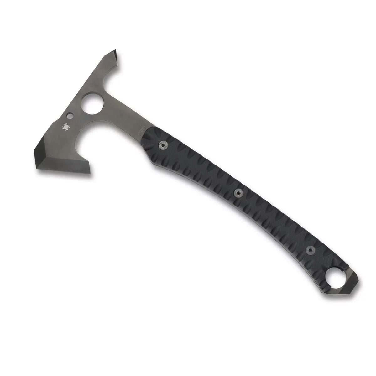 Black G-10 D2 PlainEdge Tomahawk P693612