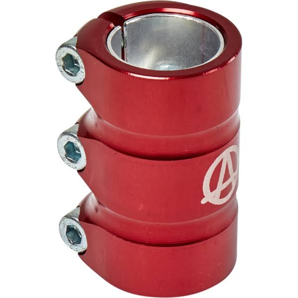 Red 3 Bolt Scooter SCS Clamp W1571