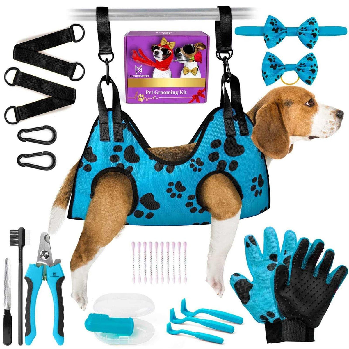 Pet Grooming Hammock Set V765