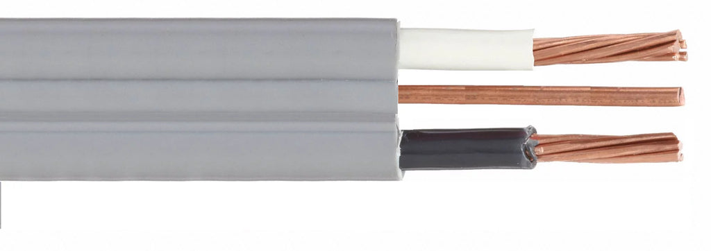 100' 6/2 UF-B Underground Feeder Cable With Ground Gray 600V J2166