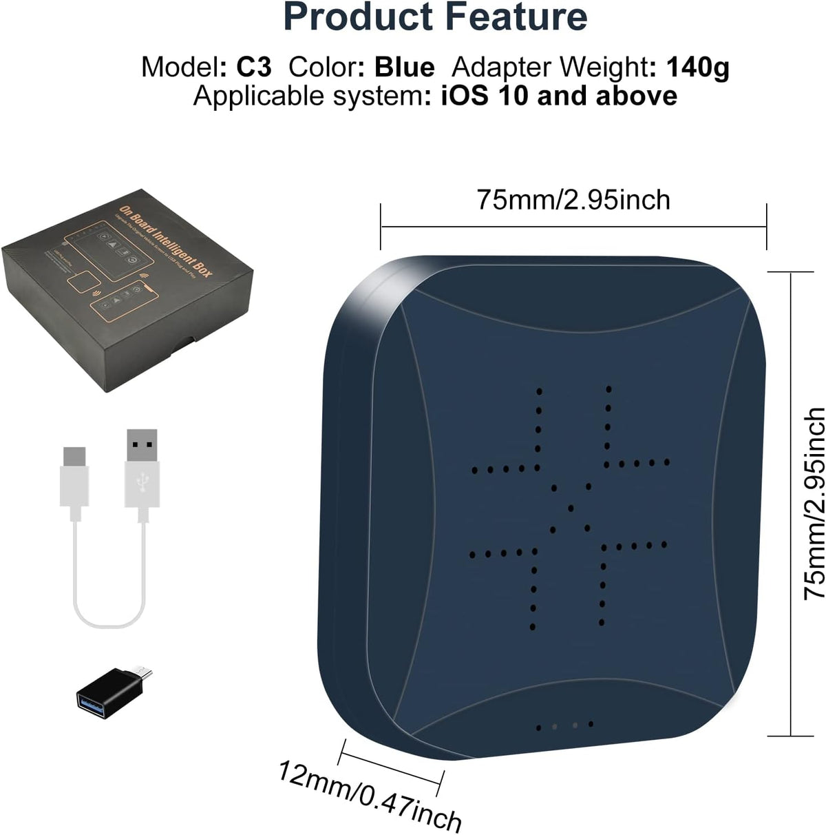 Wireless CarPlay Adapter Pack of 2 N1999