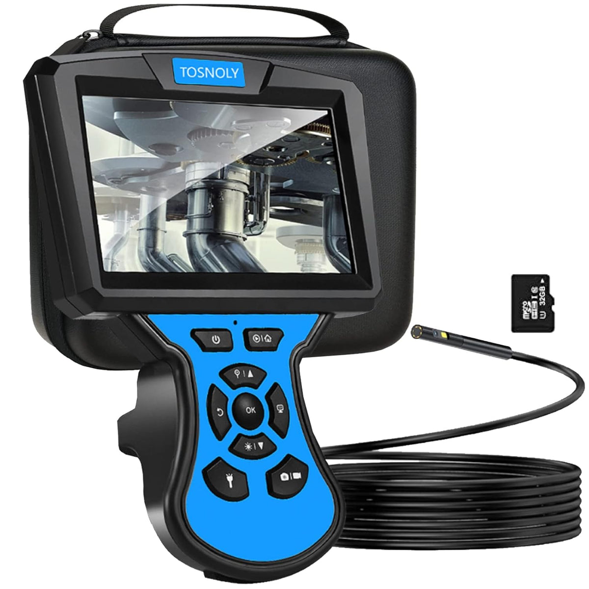 5mm Dual Lens Borescope Inspection Camera O258