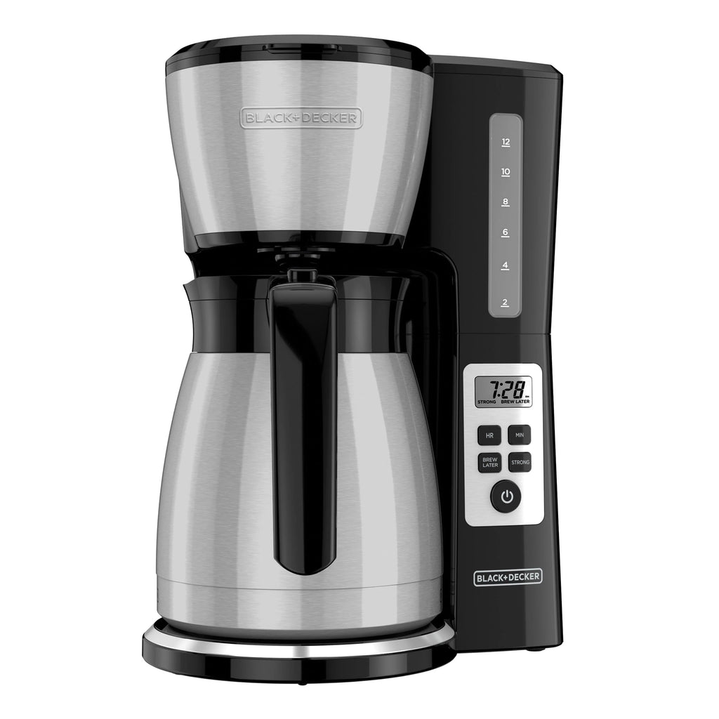 Black 12 Cup Drip Coffee Maker U637