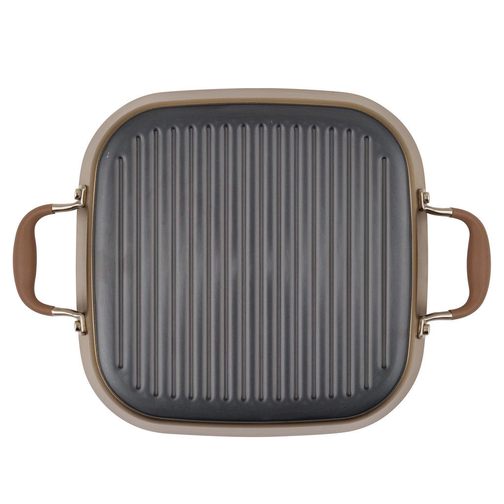 11-Inch Nonstick Deep Square Grill Pan and Roaster N592145