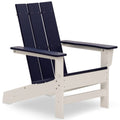 White Recycled Plastic Adirondack Chair M23153