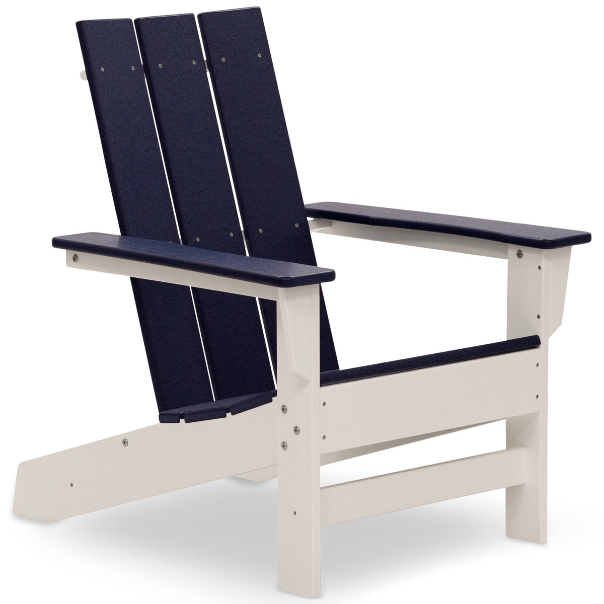 White Recycled Plastic Adirondack Chair M23153