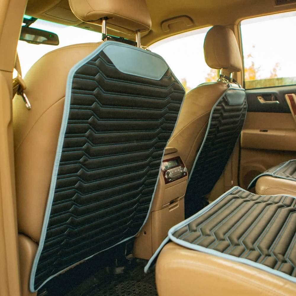 Black Brown Tan Kick Mats Back Seat Protector H75489