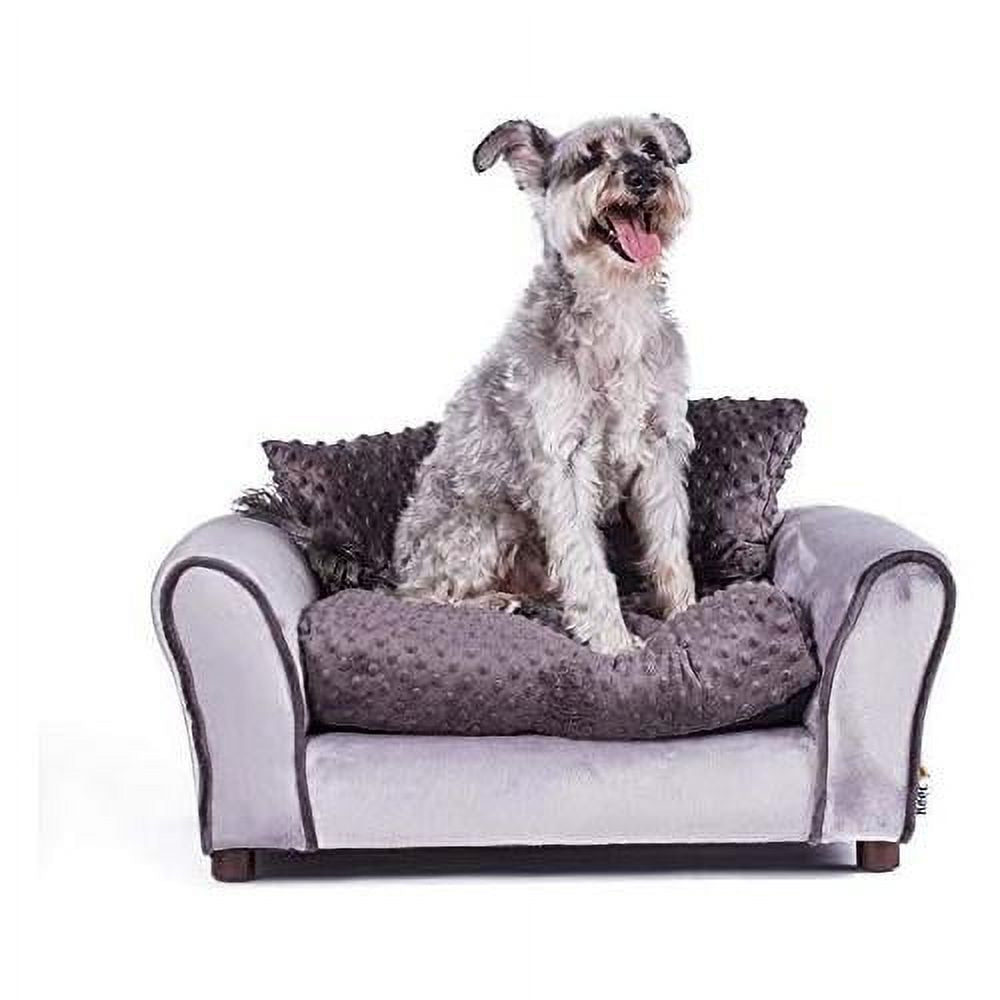 Charcoal Medium Pet Sofa Bed S186