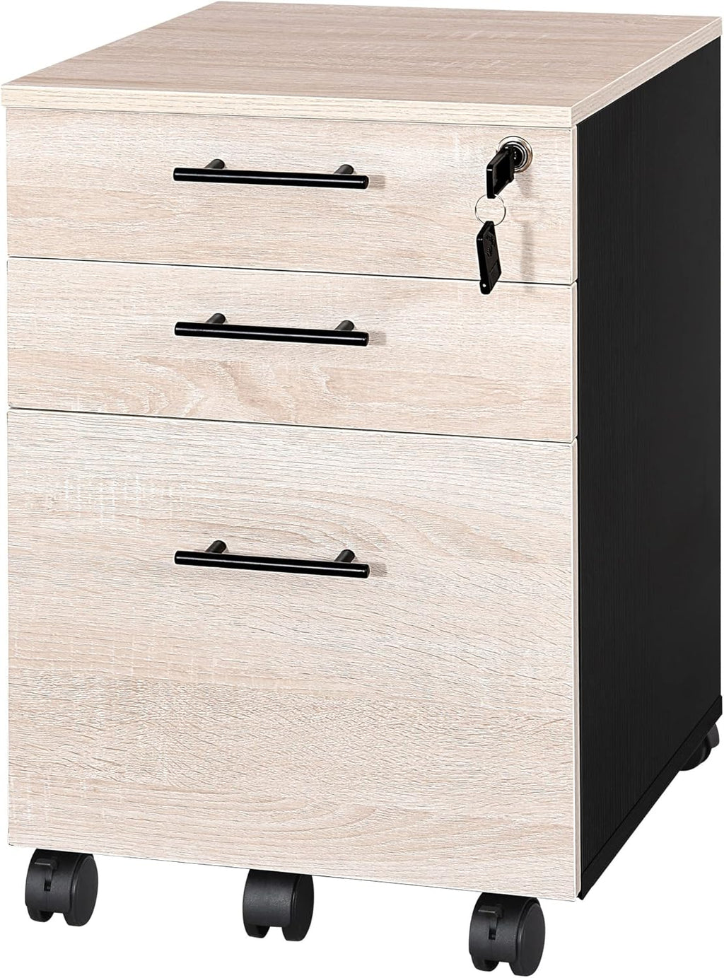 3 Drawer Mobile File Cabinet with Lock O56169