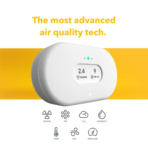 Battery Powered Radon & Air Quality Monitor R217421