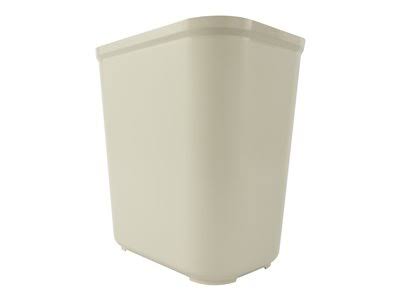 Beige 7 Gallons Fire Resistant Wastebasket H204358