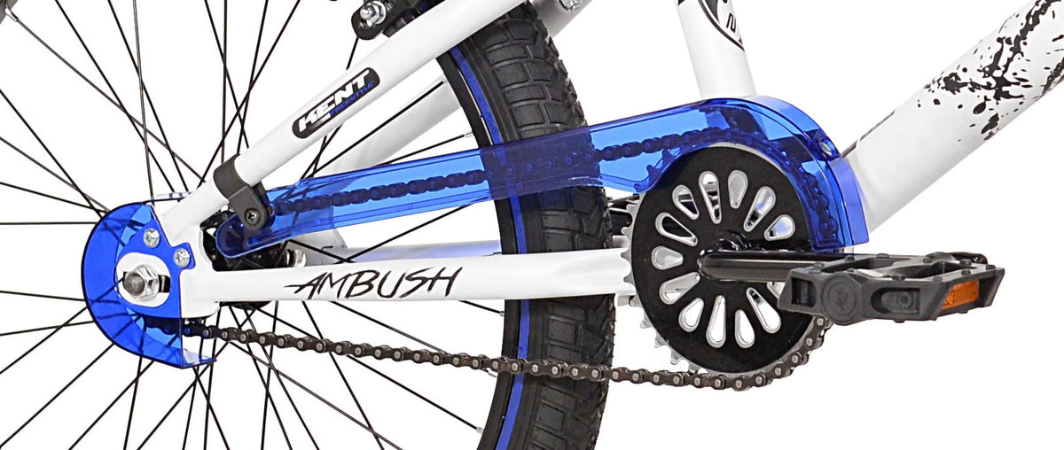 20 Boy's BMX Child Bike Black/Blue N12929