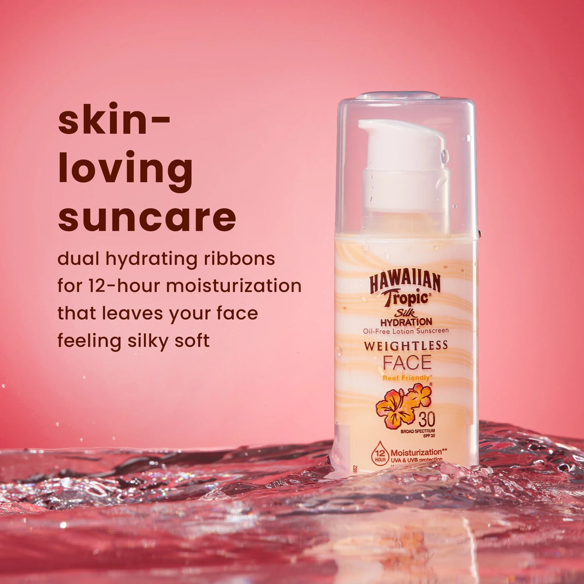 Weightless Hydration Lotion Sunscreen SPF 30, Travel Size 1.7oz X698265