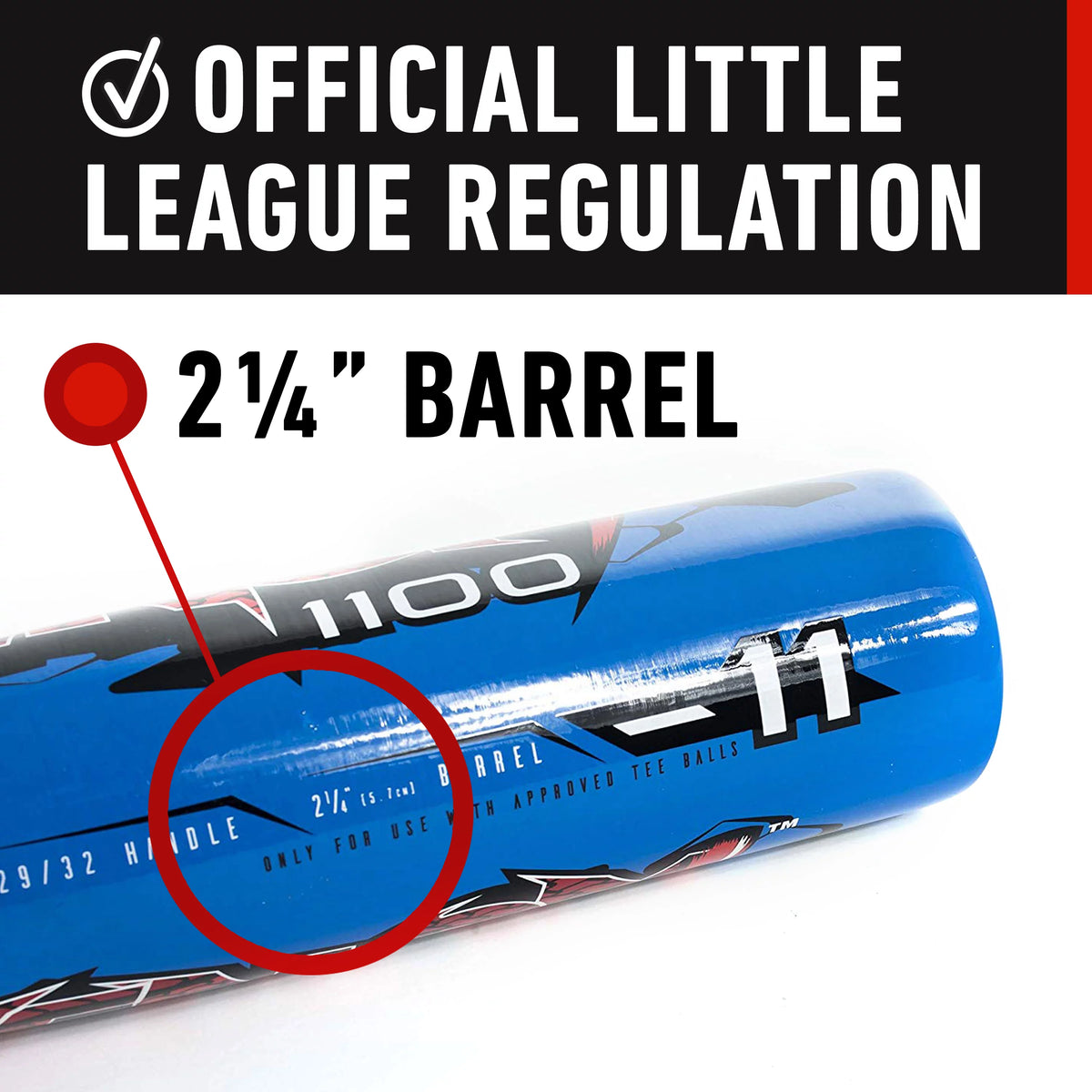 Blue 25 Inch Youth Tee Ball Bat A7577