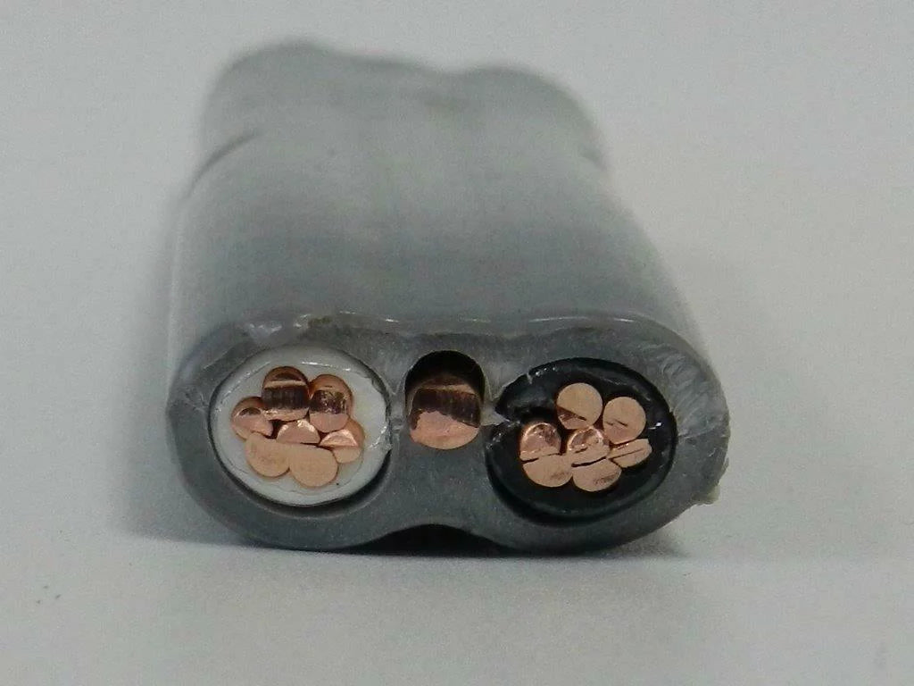 100' 6/2 UF-B Underground Feeder Cable With Ground Gray 600V J2166
