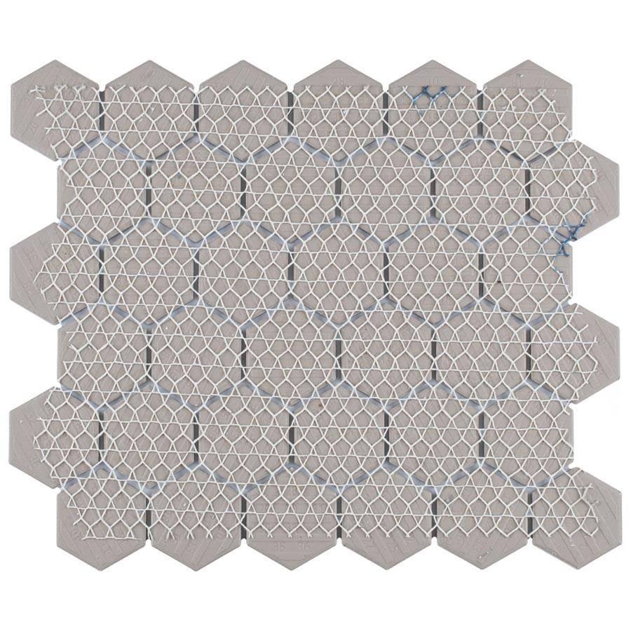 Periwinkle Porcelain Mosaic Tile Q7829