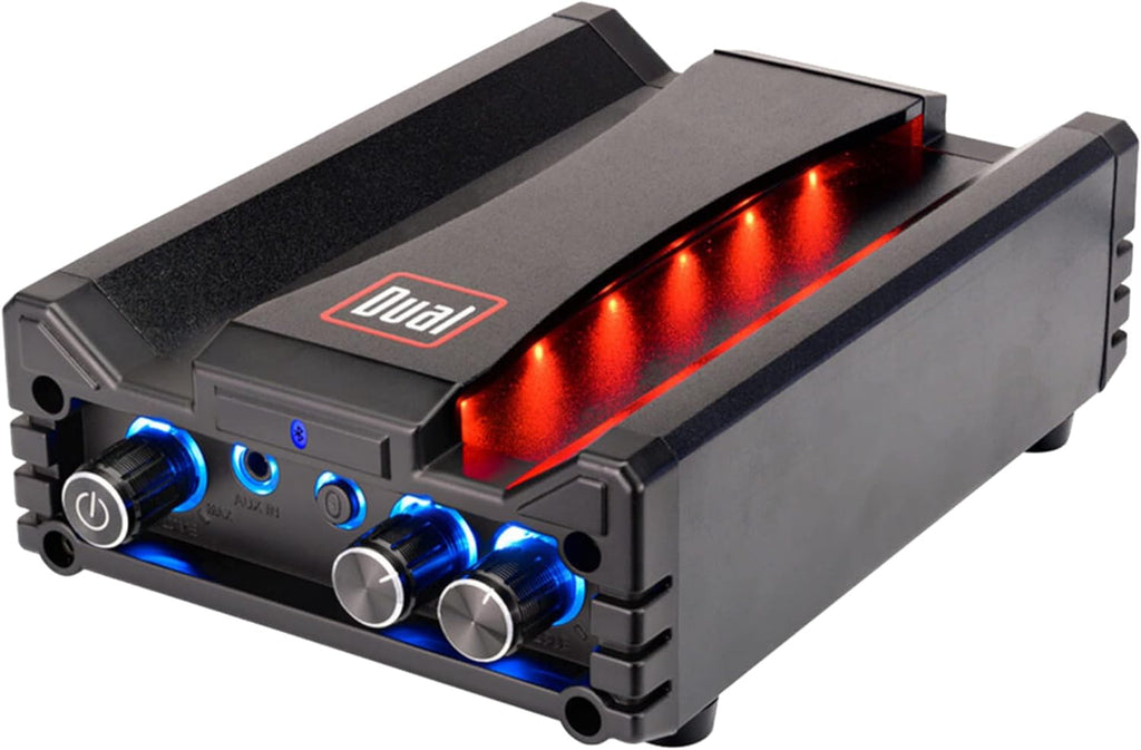 Black Micro Wireless Bluetooth 2 Channel Stereo Class-D Amplifier N8229