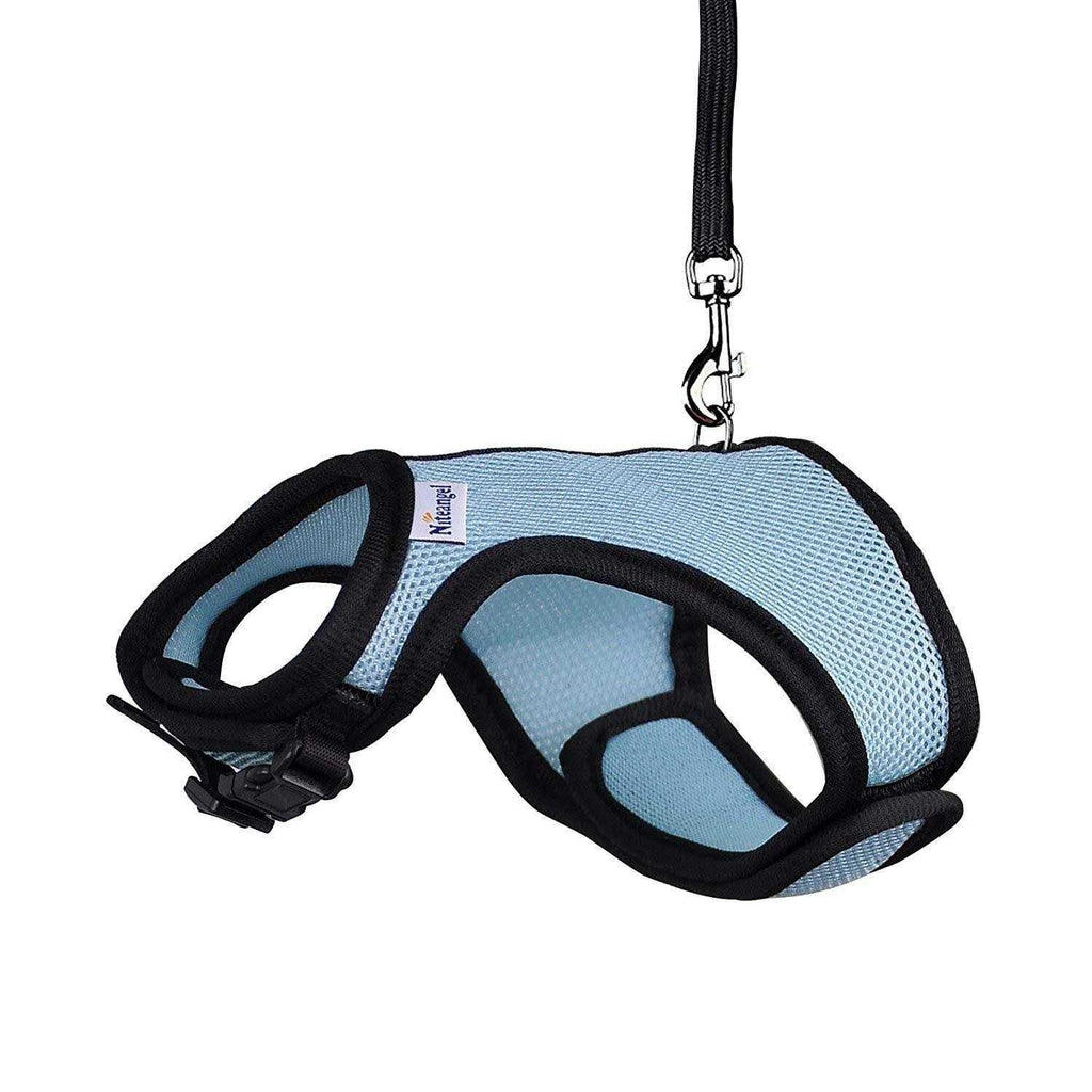 Adjustable Soft Harness with Elastic Leash for Rabbits O742