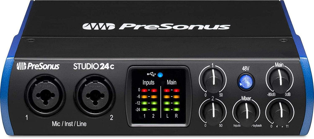 2x2 USB Type-C Audio/MIDI Interface with Condenser Microphone G3336