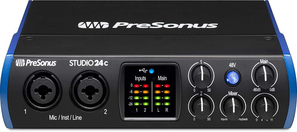 2x2 USB Type-C Audio/MIDI Interface with Condenser Microphone G3336