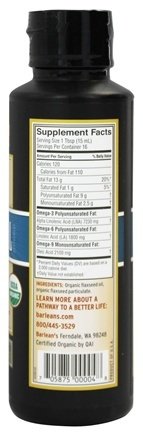 8 oz Flax Oil M82490