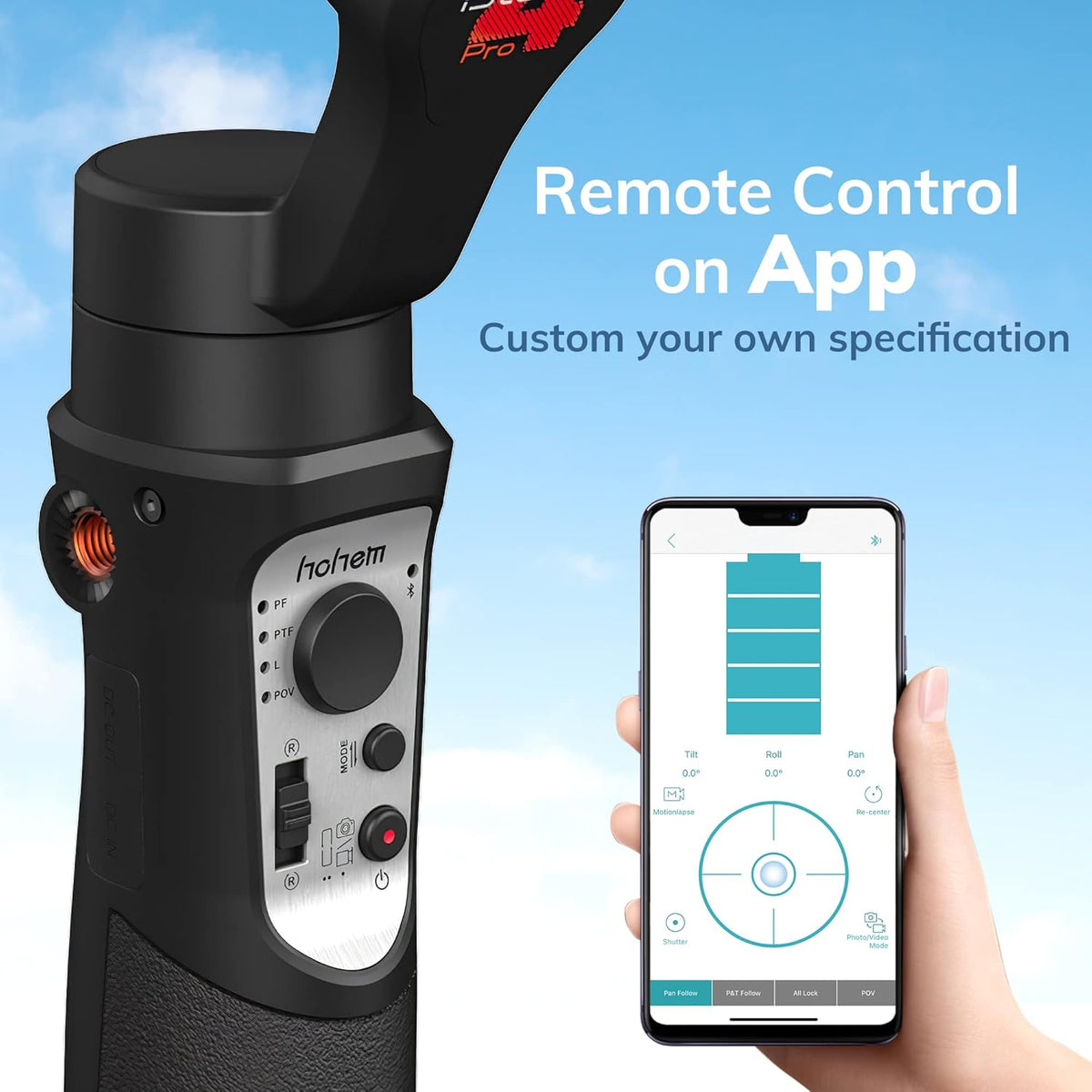 3-Axis Gimbal Stabilizer with Tripod R492435
