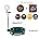 360 Photo Booth Machine with Ring Light R835