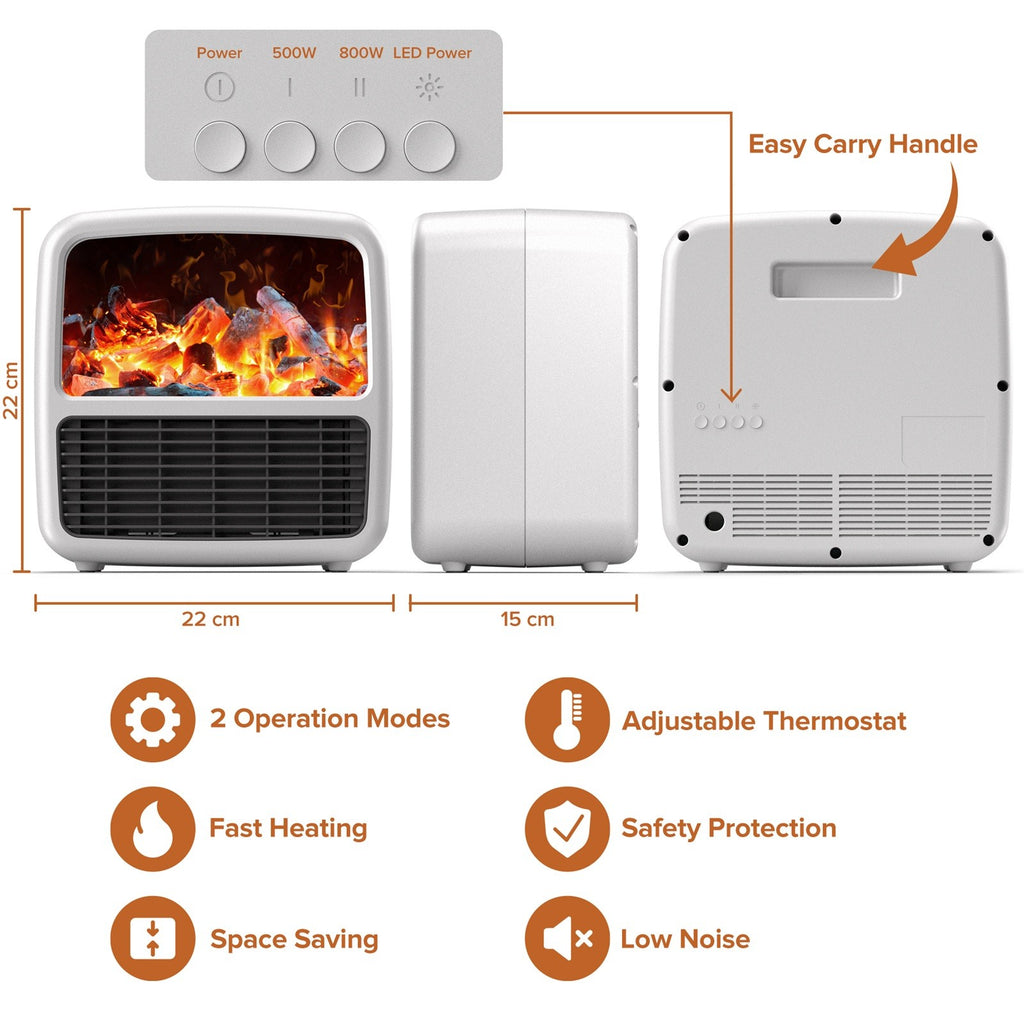 Small Ceramic Electric Space Heater P566570
