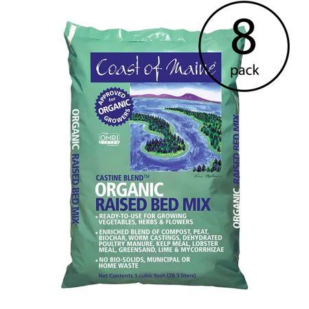 1 Cu ft Raised Bed Gardening Soil Mix 8 Pack B627