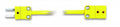 Thermocouple Extension Cable Type K Yellow Plug E285