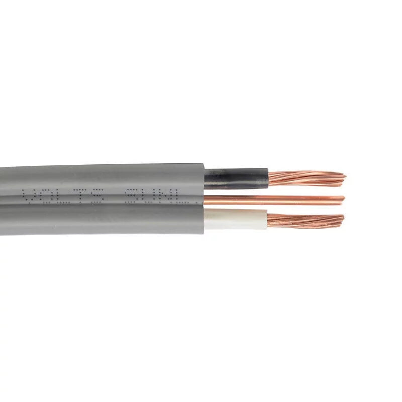 100' 6/2 UF-B Underground Feeder Cable With Ground Gray 600V J2166