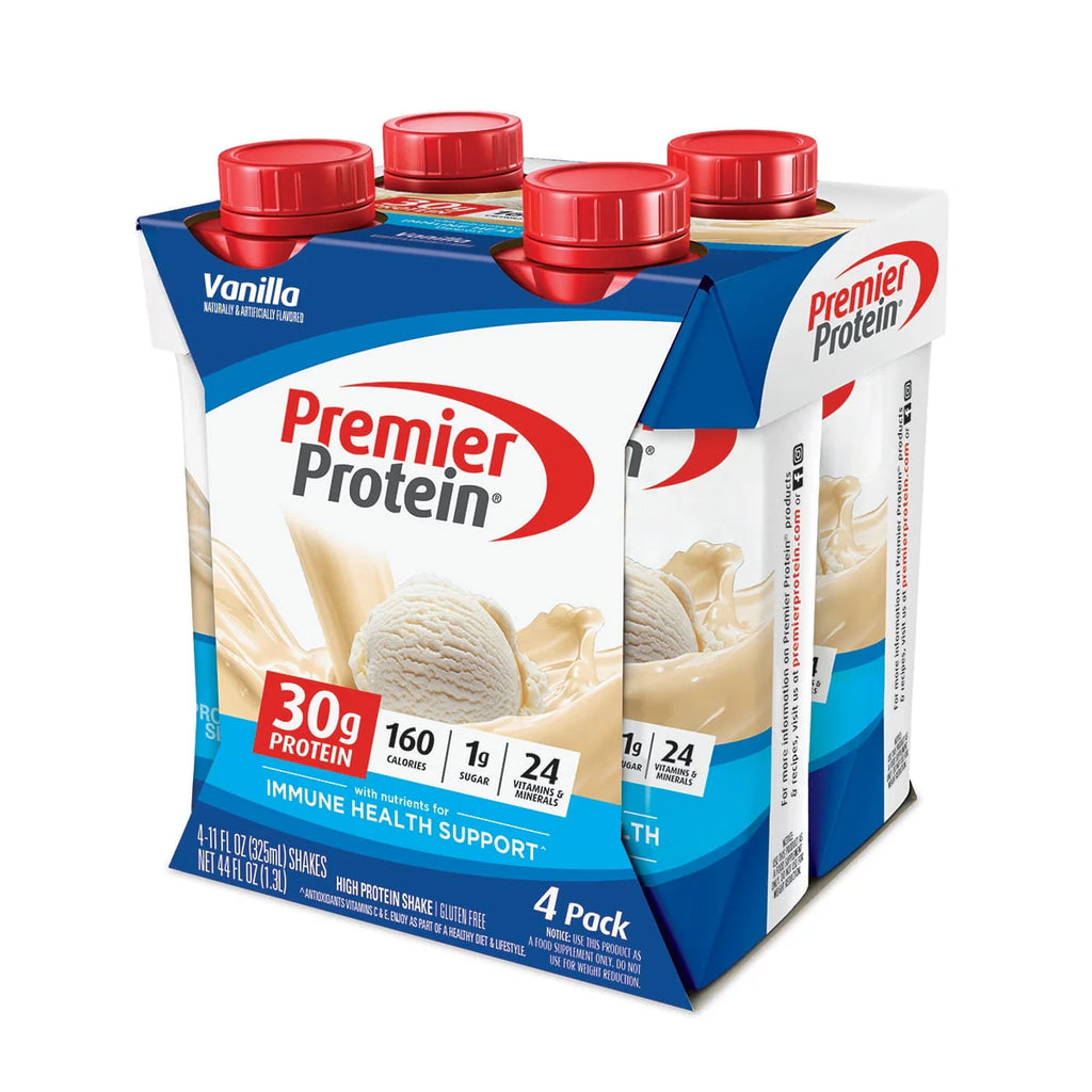 Vanilla Protein Shake, 30g Protein, 11 fl oz, 4 Ct U574028