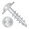 #8 x 1 1/2 Deep Thread Wood Screws Steel Zinc Type 17 Point E77951