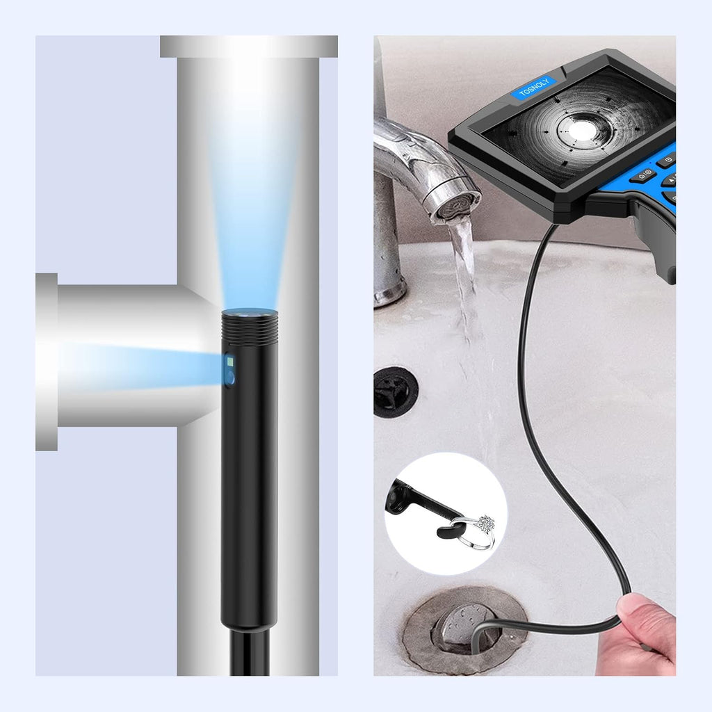 5mm Dual Lens Borescope Inspection Camera O258