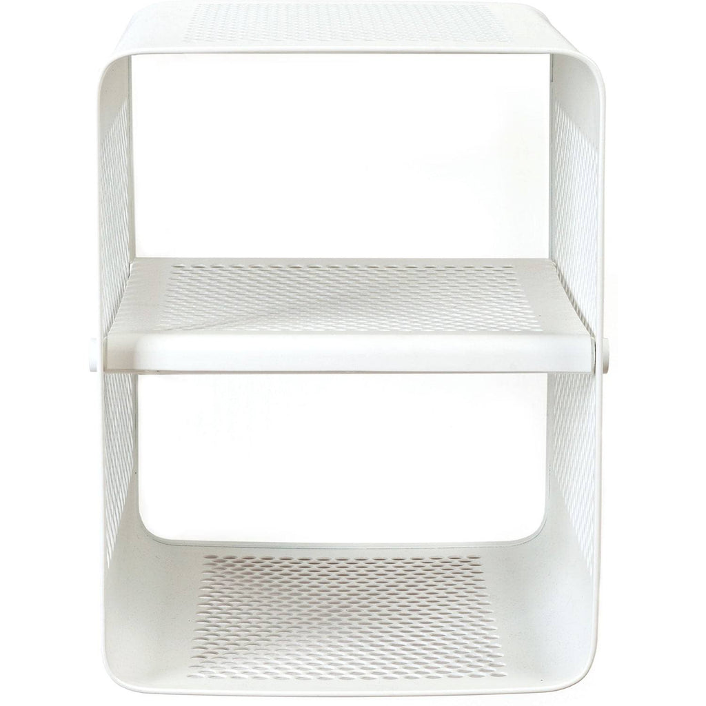 White Metal Shoe Rack J3388
