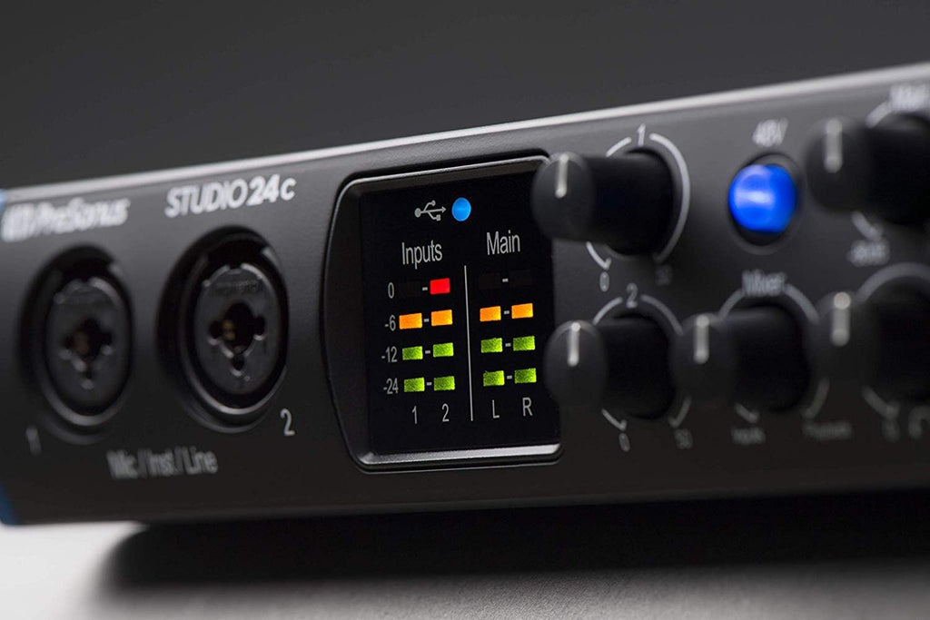 2x2 USB Type-C Audio/MIDI Interface with Condenser Microphone G3336