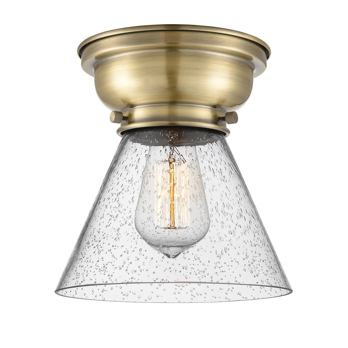 Large Cone 1 Light Flush Mount LED Z60131