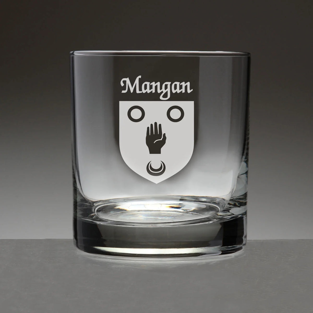 Set of 4 Etched Tumbler Glasses N736408