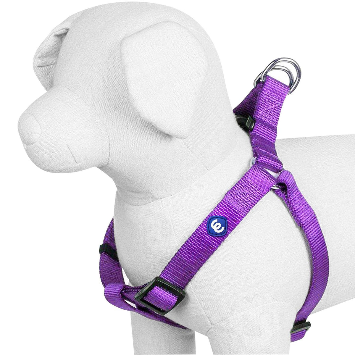 Solid Nylon Step-In Dog Harness H442
