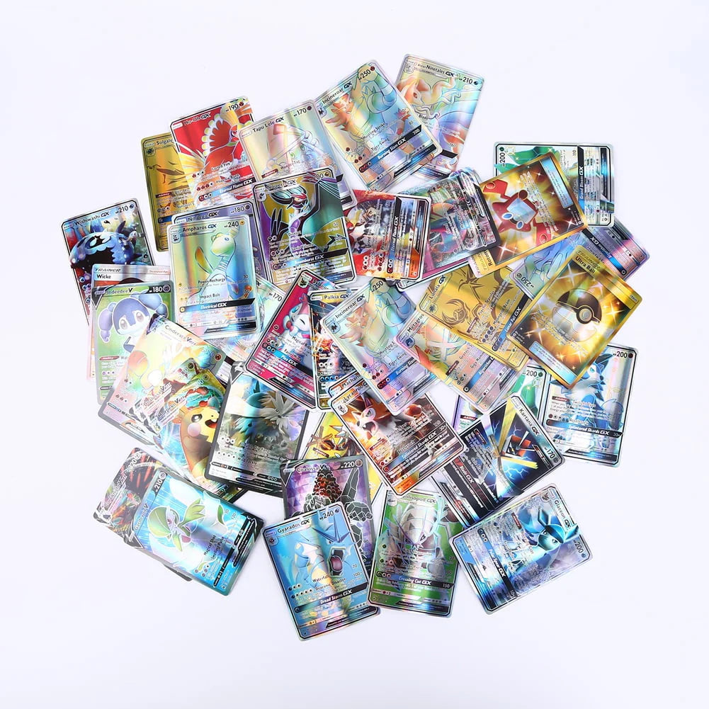 100 PCS Rare Trading Game Cards E178