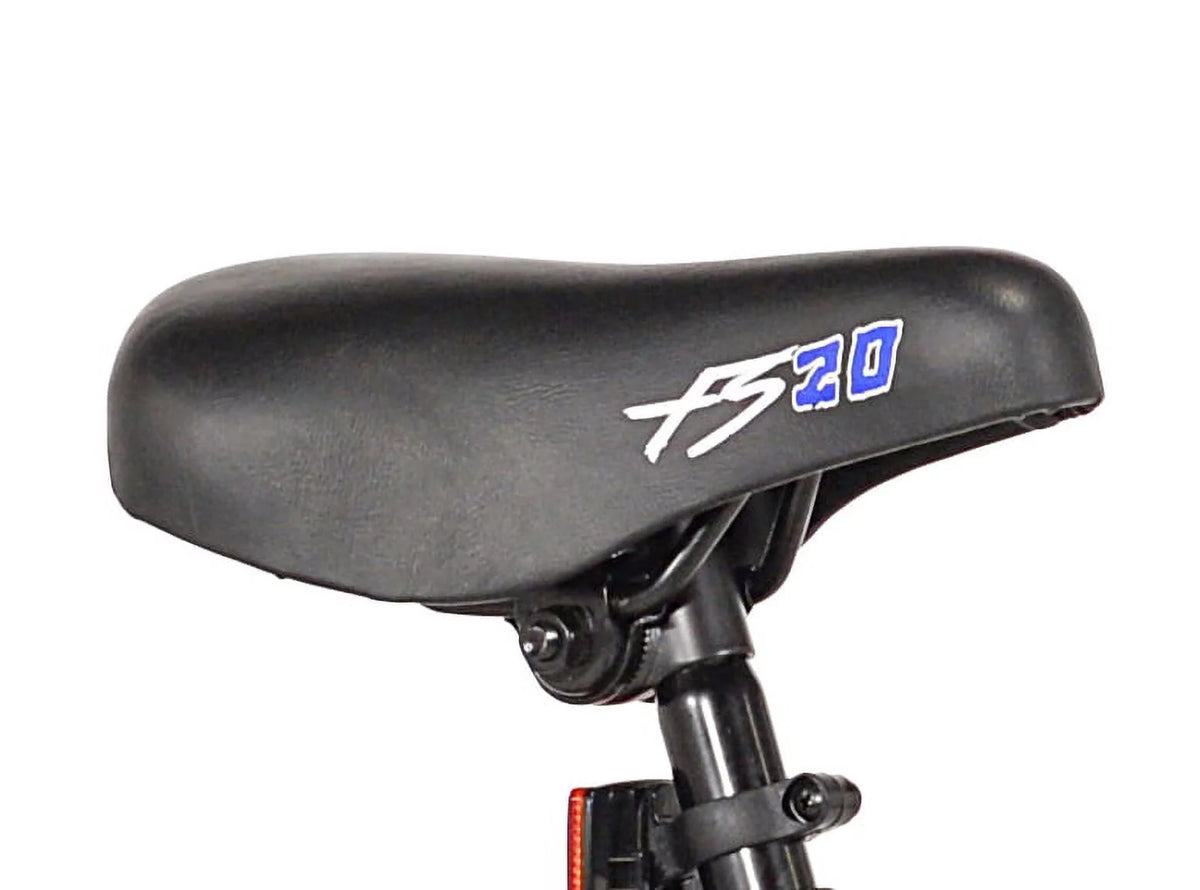 20 Boy's BMX Child Bike Black/Blue N12929