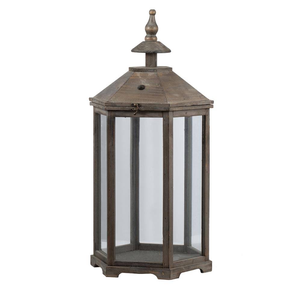 Large Polygon Garden Lantern V626727