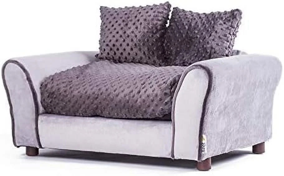 Charcoal Medium Pet Sofa Bed S186